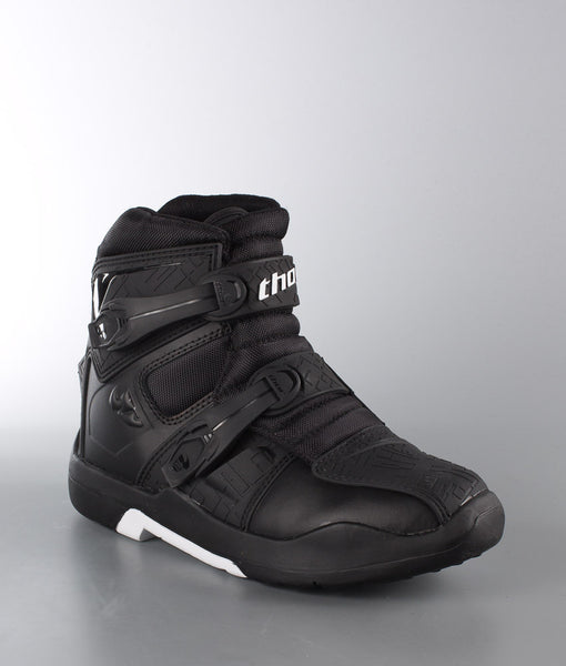 THOR BLITZ LS BOOTS SHORT BOOTS THOR BLITZ BLACK The Biker